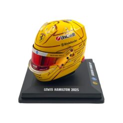 Mini Helmet Looksmart 1/5 Scuderia Ferrari Lewis Hamilton #44 Test Fiorano 2025