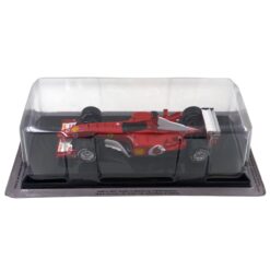 Alternative view of F1 model Ixo 1/24 Ferrari F2002 Michael Schumacher #1 2002