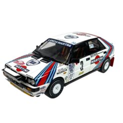 Model Car Kyosho 1/18 Lancia Delta HF Integrale Martini Racing #3 Monte Carlo 1988
