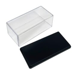 Alternative view of Display case x 1/64 models with plexiglass case + black base 11.7x6x5cm