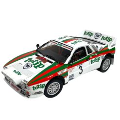 Model Car Kyosho 1/18 Lancia Rally 037 Martini Racing #3 Rally Dell'Isola D'Elba 1985