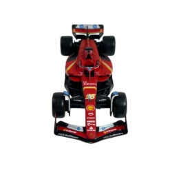 Alternative view of F1 model BBurago Race&Play 1/43 Ferrari SF-24 Winner Monaco GP 2024 #16 C. Leclerc