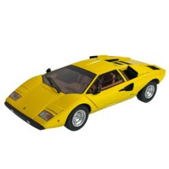 Model Car Kyosho 1/18 Lamborghini Countach LP 400 Yellow