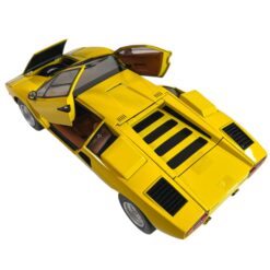 Alternative view of Model Car Kyosho 1/18 Lamborghini Countach LP 400 Yellow
