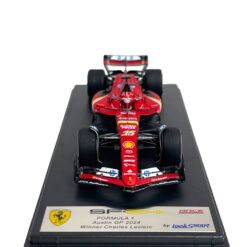 Alternative view of F1 Model Looksmart 1/43 Ferrari SF-24 Charles Leclerc #16 Winner Austin GP 2024