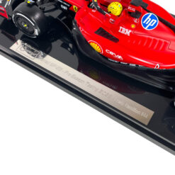 Alternative view of Model F1 Bburago Deluxe 1/18 Ferrari SF-23 Test Fiorano 2025 #44 L. Hamilton