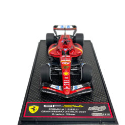 Alternative view of F1 BBR Models 1/43 Ferrari SF-24 Charles Leclerc #16 Winner Monza GP 2024 Limited Edition
