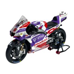 Kilo Works Motorcycle Model 1/12 First Pramac Racing Johann Zarco #5 Team World Champion MotoGP 2023