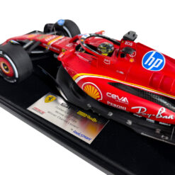 Modellino F1 Looksmart 1/18 Ferrari SF-24 Winner Monza GP 2024 #16 C. Leclerc
