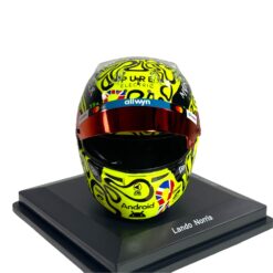 Alternative view of Mini Helmet Spark 1/5 Team McLaren Lando Norris British GP 2025
