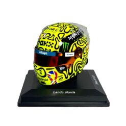 Mini Helmet Spark 1/5 Team McLaren Lando Norris British GP 2025