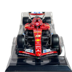 Alternative view of Model F1 Bburago 1/24 Ferrari SF-24 Charles Leclerc #16 2024