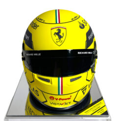 Alternative view of Mini Helmet Bell 1/2 Scuderia Ferrari Charles Leclerc #16 Monza GP 2022 Limited Edition