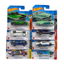 Hotwheels Model Car Set 1/64 8x Dodge-Ford Mustang-Corvette-Pontiac