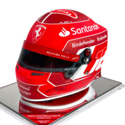 Mini Helmet Bell 1/2 Scuderia Ferrari Charles Leclerc #16 Las Vegas GP 2023 Limited Edition