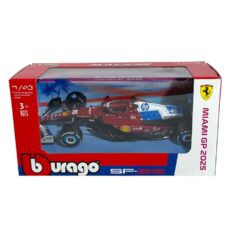 Modellino F1 Bburago Race&Play 1/43 Ferrari SF-25 Miami GP 2025 #16 C. Leclerc