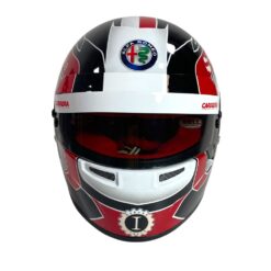 Alternative view of Mini Helmet Bell Racing 1/2 Alfa Romeo Charles Leclerc #16 2018 signed