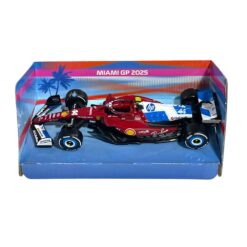 Modellino F1 Bburago Race&Play 1/43 Ferrari SF-25 Miami GP 2025 #44 L. Hamilton