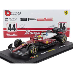 Model F1 Bburago Signature 1/43 Ferrari SF-25 Lewis Hamilton #44 Monza GP 2025