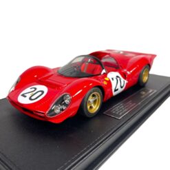 Top Marques Model Car 1/18 Ferrari 330 P4 Spider Amon-Vaccarella #20 Le Mans 1967