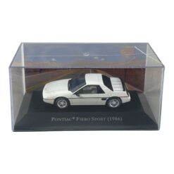 Model Car Newsstand American Collection 1/43 Pontiac Fiero Sport 1986 White