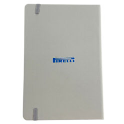 Alternative view of Notebook Pirelli White Payoff "Power Is Nothing Without Control"