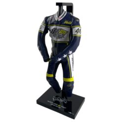 Alternative view of Model Racing Suit Microart Racing 1/4 Dainese Suit Valentino Rossi VR46 Ranch Tavullia Limited Edition
