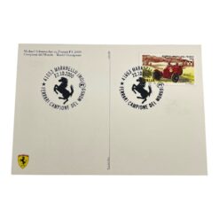 Alternative view of Postcard Ferrari World Champions 22.10.2000