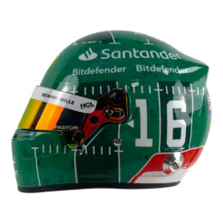 Alternative view of Mini Helmet Bell Racing 1/2 Ferrari Austin Gp Charles Leclerc 2023 ltd 300 pcs