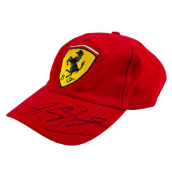 Vintage Cap Adult Ferrari Official Idea Scuderia Ferrari F1 signed by Michael Schumacher