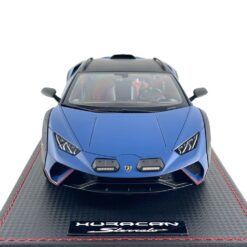 Alternative view of MR Car Collection Models 1/18 Lamborghini Huracan Sterrato Blu Grifo Limited Edition