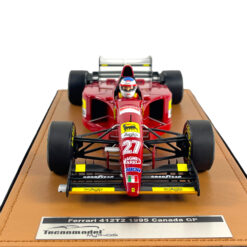 Alternative view of Tecnomodel F1 model 1/18 Ferrari 412T2 Jean Alesi #27 Canada GP 1995 w/Driver