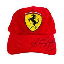 Alternative view of Vintage Cap Adult Ferrari Official Idea Scuderia Ferrari F1 signed by Michael Schumacher
