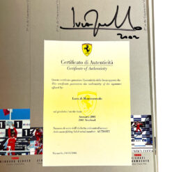 Alternative view of Ferrari Official Yearbook World Champion Drivers-World Champion Constructors 2001 Signed Luca Di Montezemolo