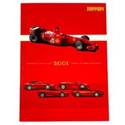 Ferrari Official Yearbook World Champion Drivers-World Champion Constructors 2001 Signed Luca Di Montezemolo