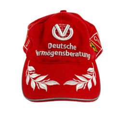 Alternative view of Official Ferrari F1 World Champion 2000 Michael Schumacher #1 Adult Cap