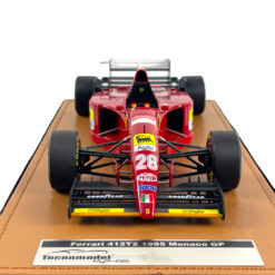 Alternative view of Tecnomodel F1 model 1/18 Ferrari 412T2 Gerhard Berger #28 Monaco GP 1995