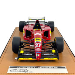 Alternative view of Tecnomodel F1 model 1/18 Ferrari 412T2 Jean Alesi #27 Canada GP 1995