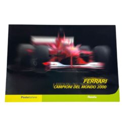 Italian Post Philatelic Folder Ferrari World Champions 2000