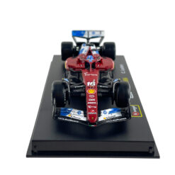 Alternative view of Model F1 Bburago Signature 1/43 Ferrari SF-25 Charles Leclerc #16 Miami GP 2025