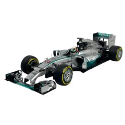 F1 model Minichamps 1/18 Mercedes AMG Petronas W05 Lewis Hamilton #44 Winner Abu Dhabi GP 2014 World Champion Limited Edition