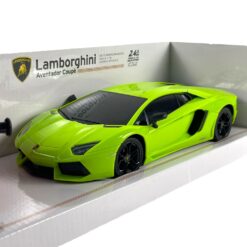 Model Car Reel Toys 1/18 Lamborghini Aventador Coupe green RC