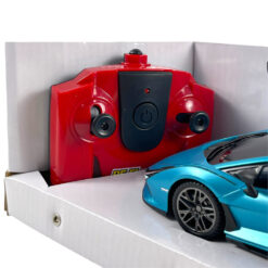 Alternative view of Model Car Reel Toys 1/24 Lamborghini Sian blue RC