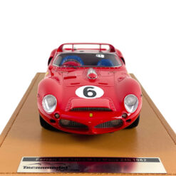 Alternative view of Model Car Tecnomodel 1/18 Ferrari 330 TRI-LM O. Gendebien-P. Hill #6 Winner Le Mans 1962