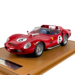 Model Car Tecnomodel 1/18 Ferrari 330 TRI-LM O. Gendebien-P. Hill #6 Winner Le Mans 1962